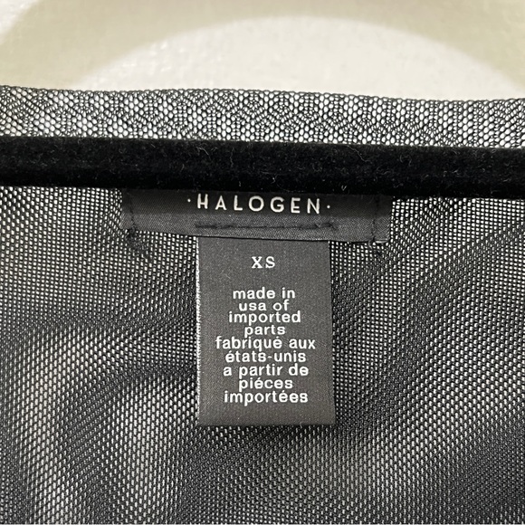 Halogen Mesh Short Sleeve Top - Picture 3 of 5